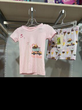 Kickee Pants Pajama Set with Shorts 2T